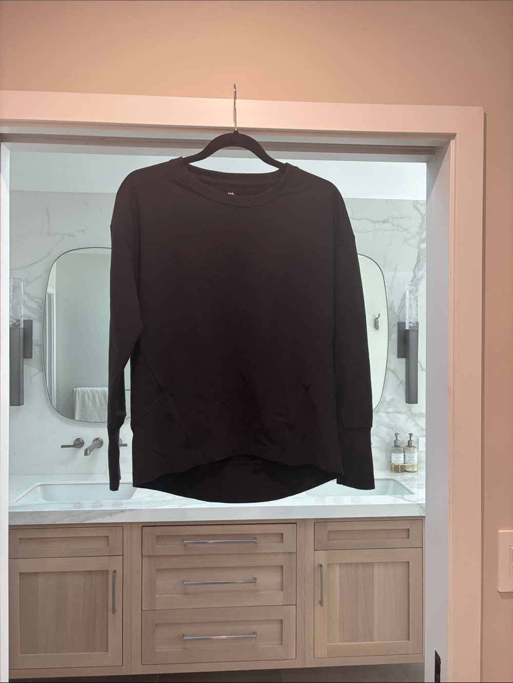 all in motion Black Crewneck Pullover Sweater
